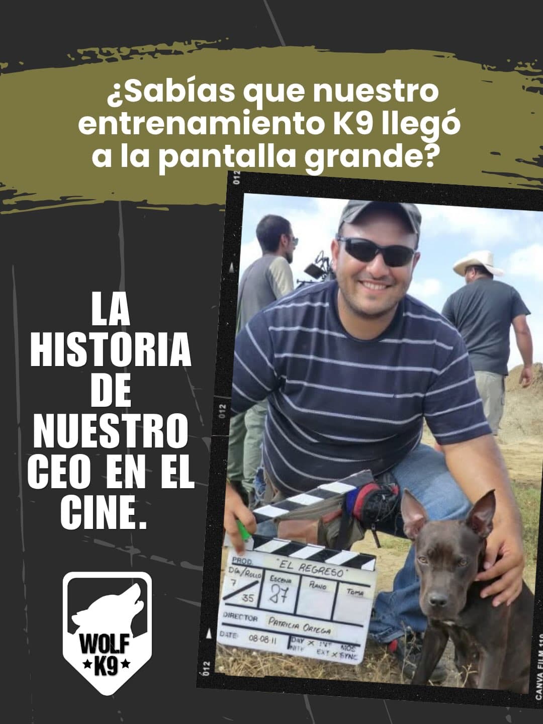 Our K9 training made it to the big screen